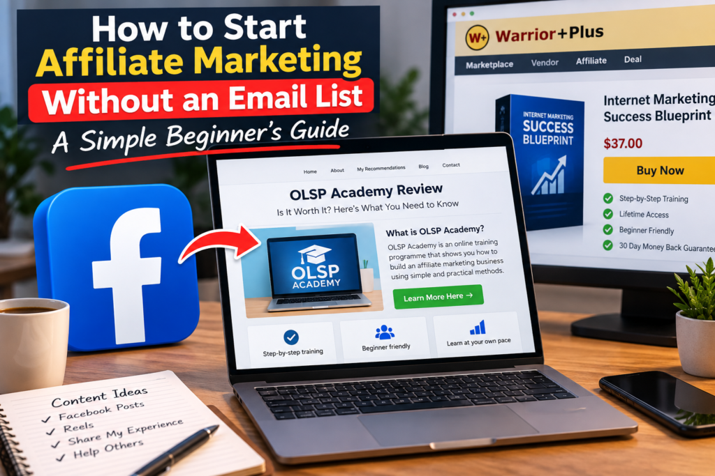 How to Start Affiliate Marketing Without an Email List